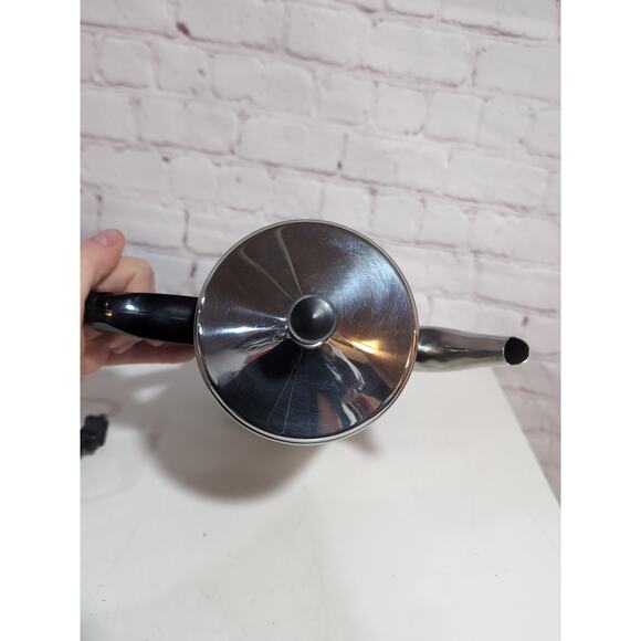 Vtg Presto 12 Cup Stainless Steel Electric Coffee Percolator Model 0281105 Retro - Picture 7 of 14